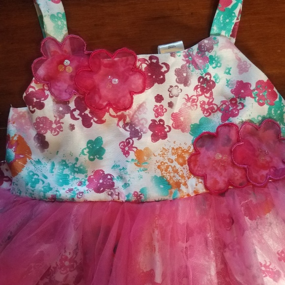 Girls floral Dress - Picture 2 of 2